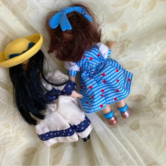Vintage Madame Alexander Dolls Set of 2 cute dolls 5" - Picture 5 of 7